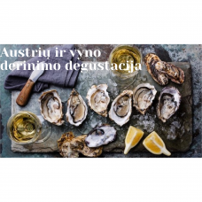 Austrių ir vyno derinimo degustacija                  2023-06-29            18:00