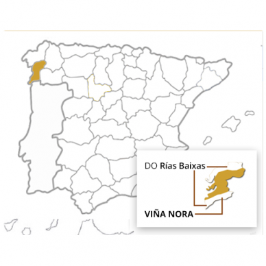 Bodegas Nora Nora Albarino Rias Baixas DO 2020 0,75L 1