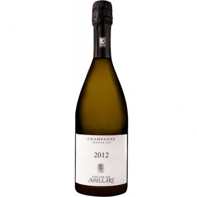 Champagne Nicolas Maillart Premier Cru Brut 2012 0.75L