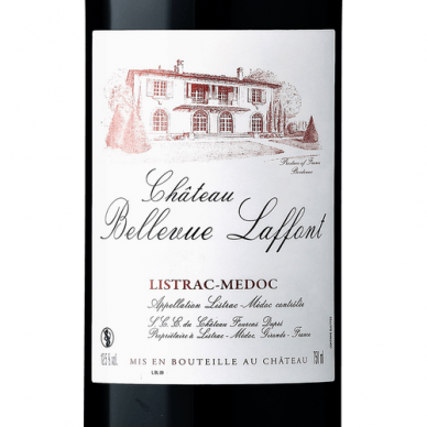 Chateau Bellevue Laffont Listrac Medoc AOC 2015 0,75L 1
