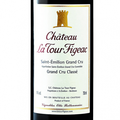 Chateau La Tour Figeac Saint-Emilion Grand Cru AOC 2015 0.75L 1