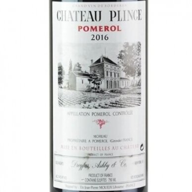 Chateau Plince Pomerol AOC 2016 0.75L 1