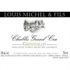 Domaine Louis Michel Grenouille Grand Cru Chablis A.O.C. 2017 0.75L