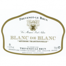 Domaine Thevenot Le Brun Hautes Aligote Mousseux Blanc de Blanc Brut Nature 0,75L