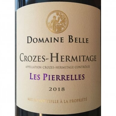 Domaine Belle Les Pierrelles Crozes Hermitage A.O.C. Rouge 2018 2