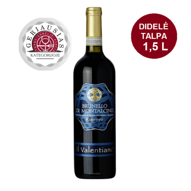 Il Valentiano Brunello di Montalcino Riserva DOCG 2015 MAGNUM 1.5L Il Valentiano Brunello di Montalcino Riserva DOCG 2015 MAGNUM 1.5L