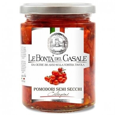 Le Bonta del Casale Pusiau džiovinti vyšniniai pomidorai 280 g