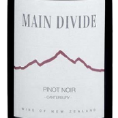 Main Divide Pinot Noir Canterbury 0,75L 2018 1