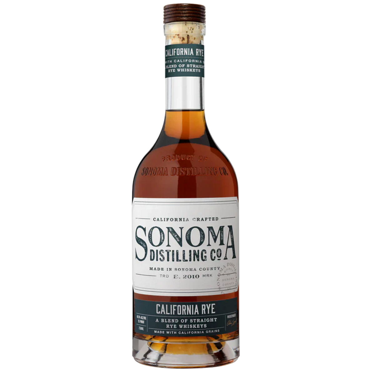 Sonoma Rye Whisky 0,7L 48%