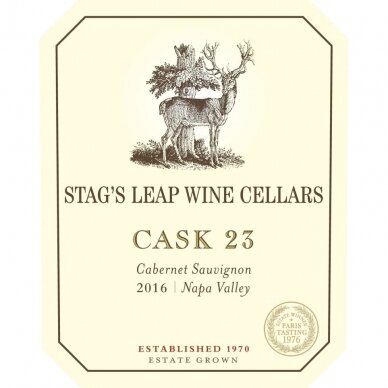 Stag's Leap Wine Cellars Cabernet Sauvignon “cask 23” Napa Valley 2016 1