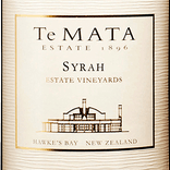 Te Mata Estate Vineyards Syrah  Hawkes Bay 0,75L 2017 1