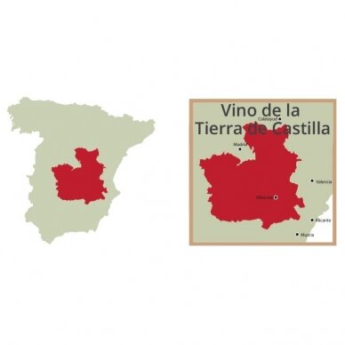 Venta La Ossa Cabernet Sauvignon Vinos de La Tierra de Castilla IGP 2019 0,75L 2